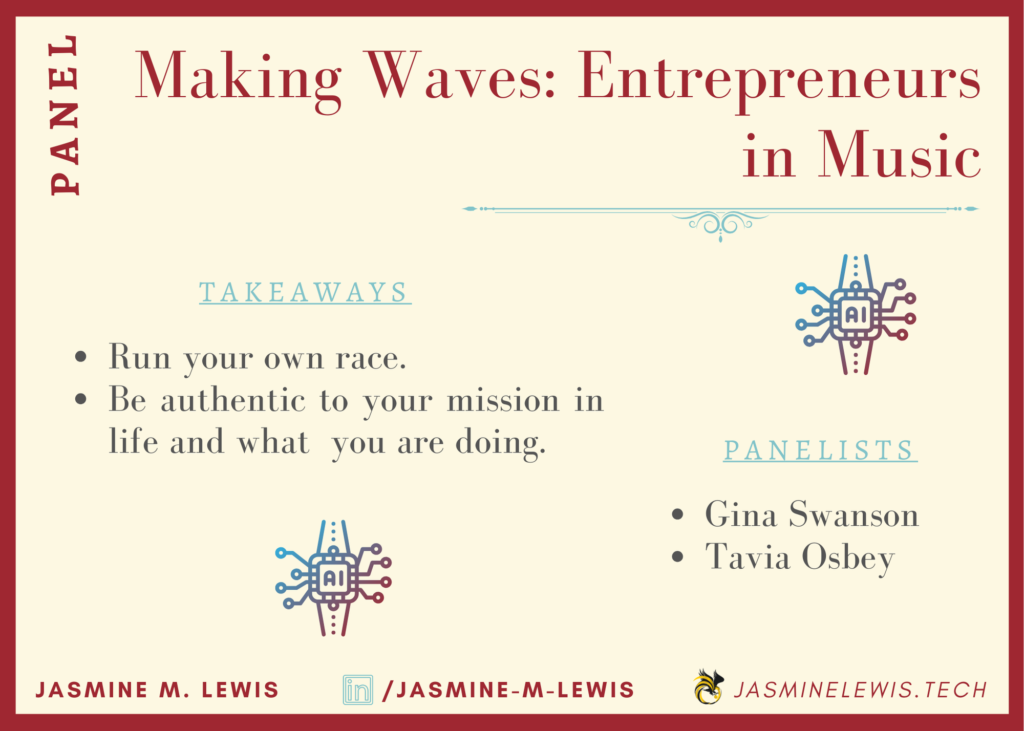 Panel - Making Waves: Entrepreneurs in Music