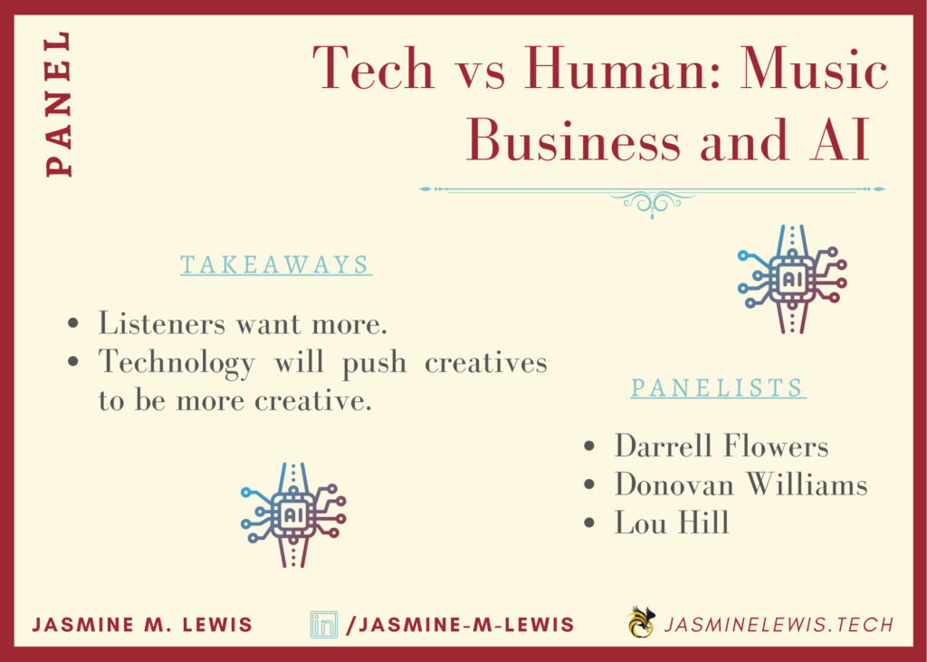 Panel - Tech vs Human: Music Business and AI